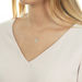 Halskette Clover, 14 K Weißgold Bild 2