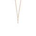 Halskette Small Bar, Diamant, 14 K Rosegold Bild 2