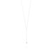 Halskette Y-PURE Diamant, 18 Karat Weigold 