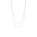 Halskette Pure Double, Diamant, 14 K Weigold Bild 4
