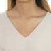 Halskette Halbmond, 18 Karat Rosegold Bild 2