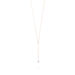 Halskette Y-Pure Diamant, 18K Rosegold Bild 3