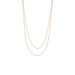 Halskette PURE Double, Diamant, 14 Karat Rosegold Bild 3