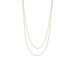 Halskette Pure Double, Diamant, 14 K Rosegold Bild 3