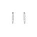 Creole mit Diamanten, 18K Weigold Bild 2