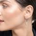 Creole Rund M mit Diamanten, 18 K Weigold Bild 4