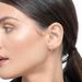 Creole Oval S mit Diamanten, 18 Karat Rosegold Bild 2