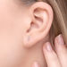 Ohrstecker Bar mit Diamanten, 18 Karat Weigold Bild 2