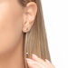 Ohrringe PURE Kette, 18 Karat Gelbgold Bild 2