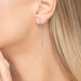 Ohrringe MY FIRST DIAMOND, ball chain, 14 Karat Weigold Bild 2
