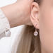 Ohrringe Rosenquarz, 14 Karat Rosegold Bild 3