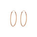 Creole Rund L, 40mm, 14 K Rosegold Bild 3