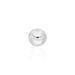 Single Piercing Kugel, 14 Karat Wei�gold Bild 3