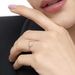 Ring Herz mit Diamanten, 18 Karat Gelbgold Bild 2