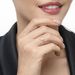 Ring Circle mit Diamanten, 18 Karat Gelbgold Bild 2
