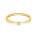 Verlobungsring Classic Solitair 0,04ct, 14K Gelbgold, Gr.52 Bild 3