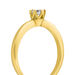 Verlobungsring Classic Solitair 0,25ct, 14 Karat Gelbgold Bild 2