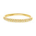 Ring DAZZLE mit Diamanten, 14 Karat Gelbgold 
