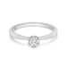 Verlobungsring Classic Solitair 0,25ct, 14K Weigold, Gr.52 Bild 3