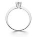 Verlobungsring Classic Solitair 0,25ct, 14 Karat Weigold Bild 4