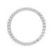 Ring Kugel, 18 Karat Weigold, Gre 50 Bild 4