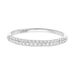 Ring DAZZLE mit Diamanten, 14K Weigold 