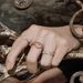 Ring Herz mit Diamanten, 18 Karat Gelbgold Bild 3