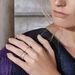 Ring Double mit Diamanten, 18 Karat Gelbgold Bild 3