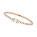 Verlobungsring mit Diamanten, Tiny Baguette, 14K Rosegold, Gr.52 Bild 4