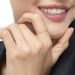 Ring Flash mit Diamanten, 18 Karat Gelbgold Bild 2