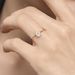 Ring Pav mit Diamanten, 18 Karat Rosegold Bild 3