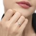 Ring Pav II, 18 Karat Weigold Bild 2
