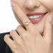 Ring Grner Amethyst, 14 Karat Gelbgold Bild 3