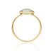 Ring Grner Amethyst, 14 Karat Gelbgold Bild 2