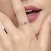 Ring Cabochon, 14 Karat Gelbgold, Blauer Topas Bild 3