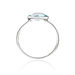 Ring Blauer Topas, 14 Karat Weigold Bild 2