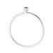 Ring Petite, Ruby, 14 Karat Weigold Bild 2