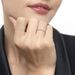 Ring Kugel, 18 Karat Weigold Bild 3