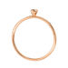 Ring Petite, Blue Diamond, 14 Karat Rosegold Bild 2