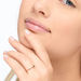 Ring Petite, Blue Diamond, 14 Karat Rosegold Bild 3