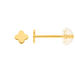 Ohrstecker MINI Clover, 14 Karat Gelbgold Bild 4