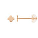 Ohrstecker MINI Clover, 14 Karat Rosegold Bild 4