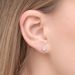 Ohrstecker Drops mit Diamanten, 18 Karat Weigold Bild 2