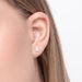 Ohrstecker Drops mit Diamanten, 18 Karat Weigold Bild 3
