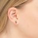 Ohrstecker Clover, 14 Karat Rosegold Bild 2