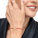 Freundschaftsarmband Herz mit Diamanten, 18 Karat Gelbgold Bild 2