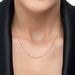 Halskette White Pearls, 14 Karat Rosegold Bild 2