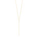 Y-Halskette ICE CUBE, 18 Karat Gelbgold vergoldet Bild 2