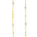 Halskette Flying Gems, Labradorit, 90cm, 18 K Gelbgold vergoldet Bild 2
