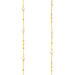 Halskette Flying Gems, Perle, 90cm, 18 K Gelbgold vergoldet Bild 2